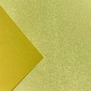 Glitter Felt - Butter Yellow