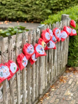 2 in 1 Advent Calendar Sewing Project
