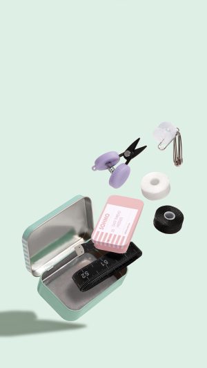 SOHMO Mini Mending Kit - Compact Sewing & Mending Kit in a Tin