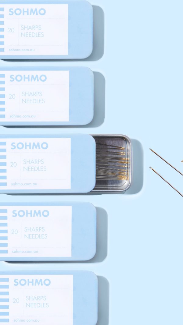 SOHMO Sharps Needles - Japanese-Made Hand Sewing Needles, 4 Sizes ...