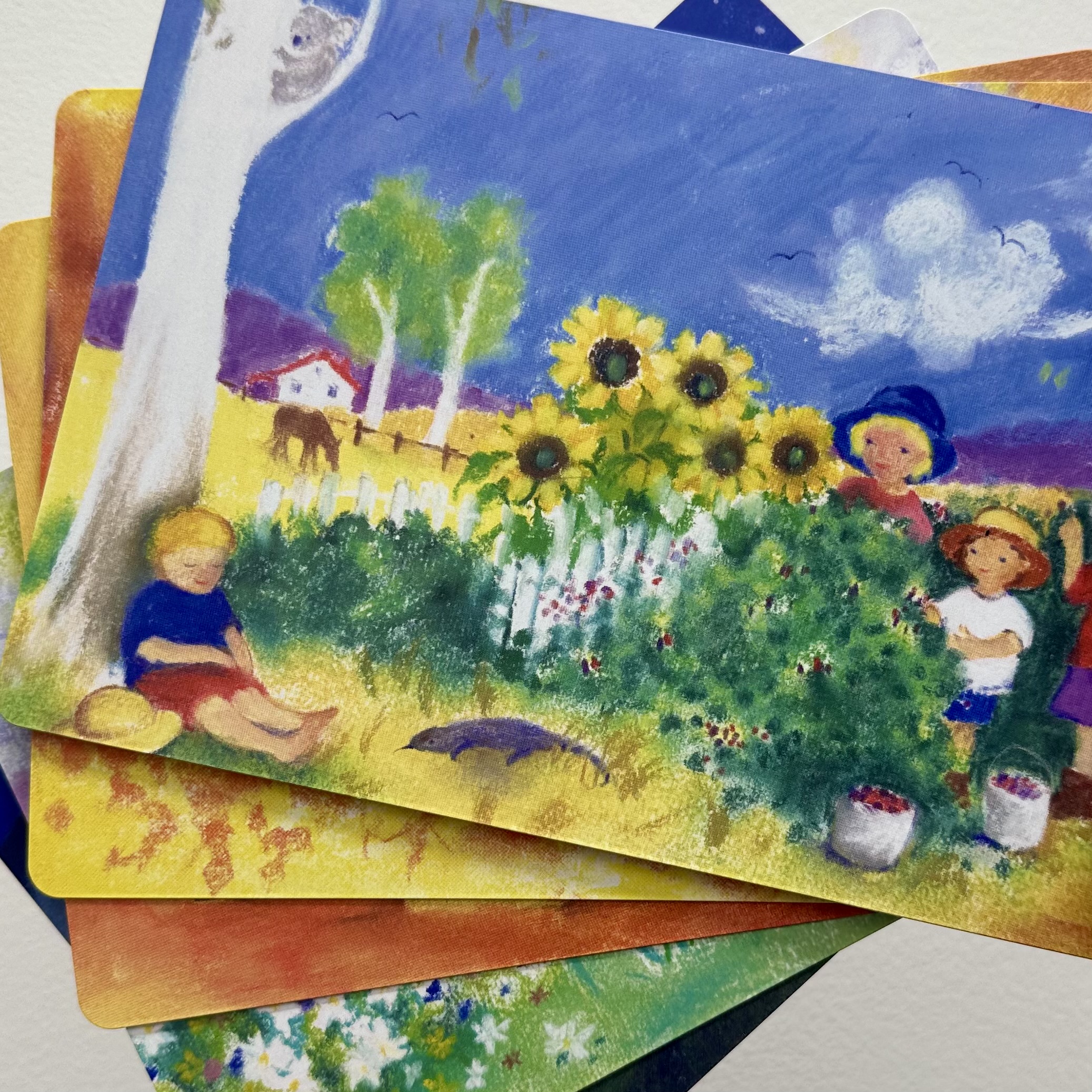 Australian Seasonal Card Set by Sarah Laidlaw