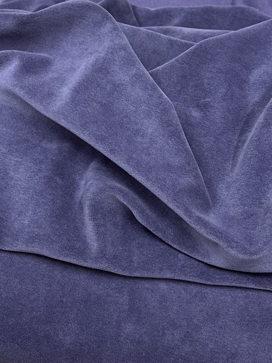 Cotton Velour Lavender