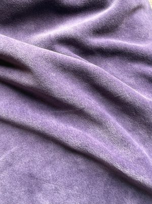 Cotton Velour Light Lilac