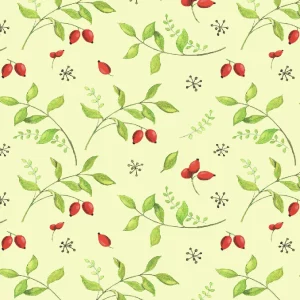 Rosehip Garden Double Gauze