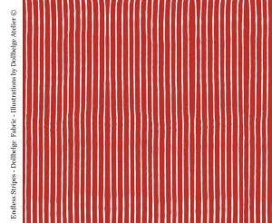 Amanita Red - Endless Stripes