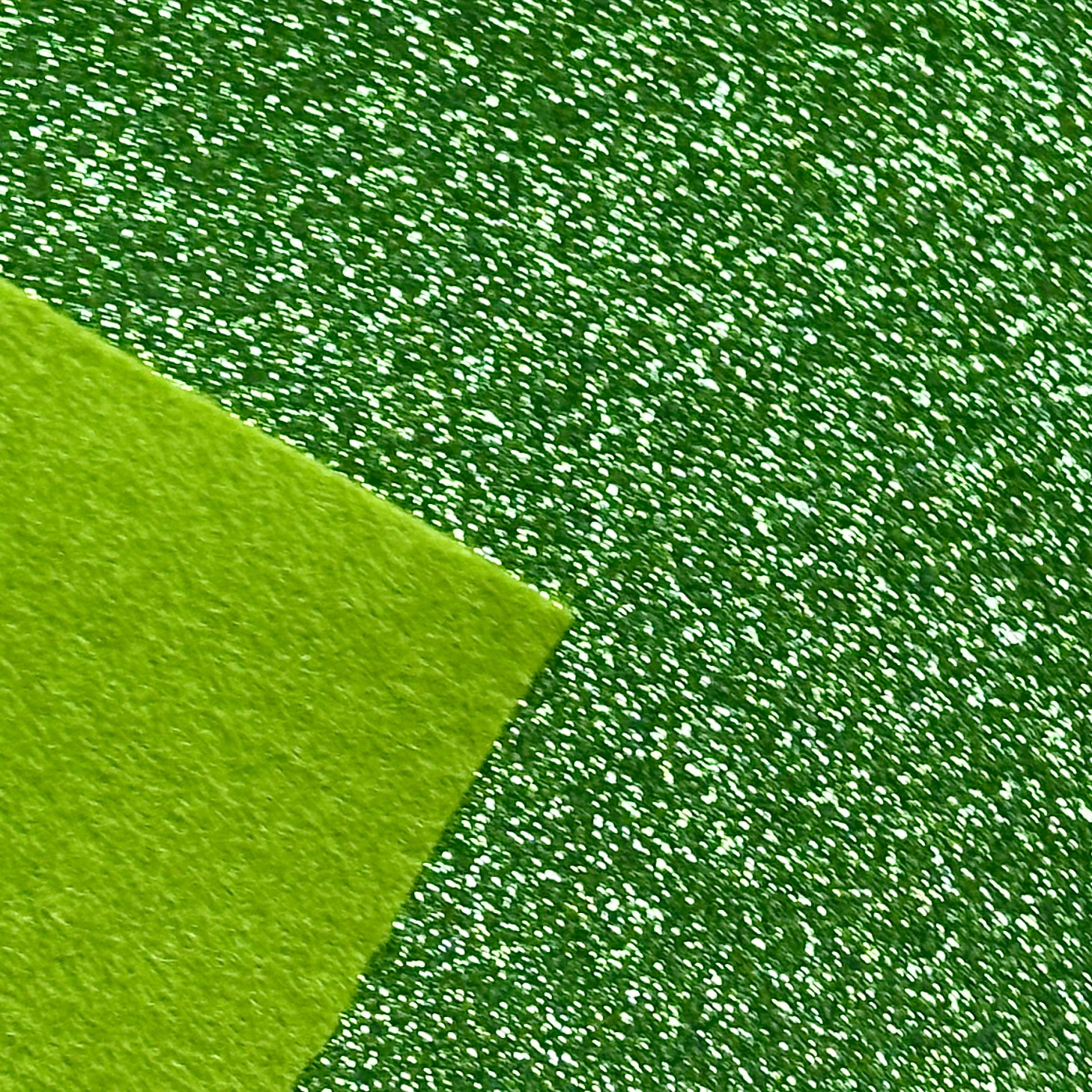 Glitter Felt - Citron