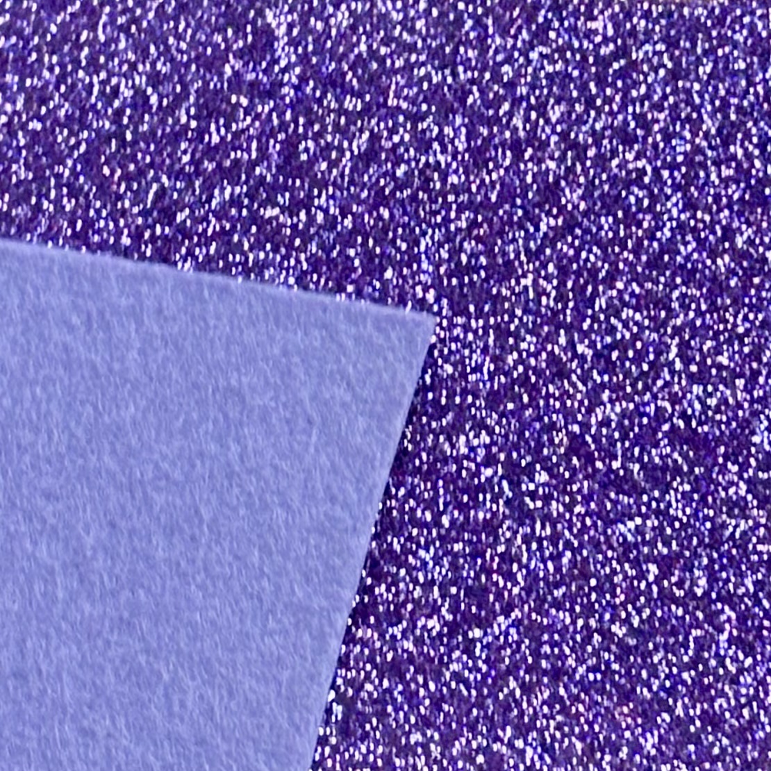 Glitter Felt - Lilac