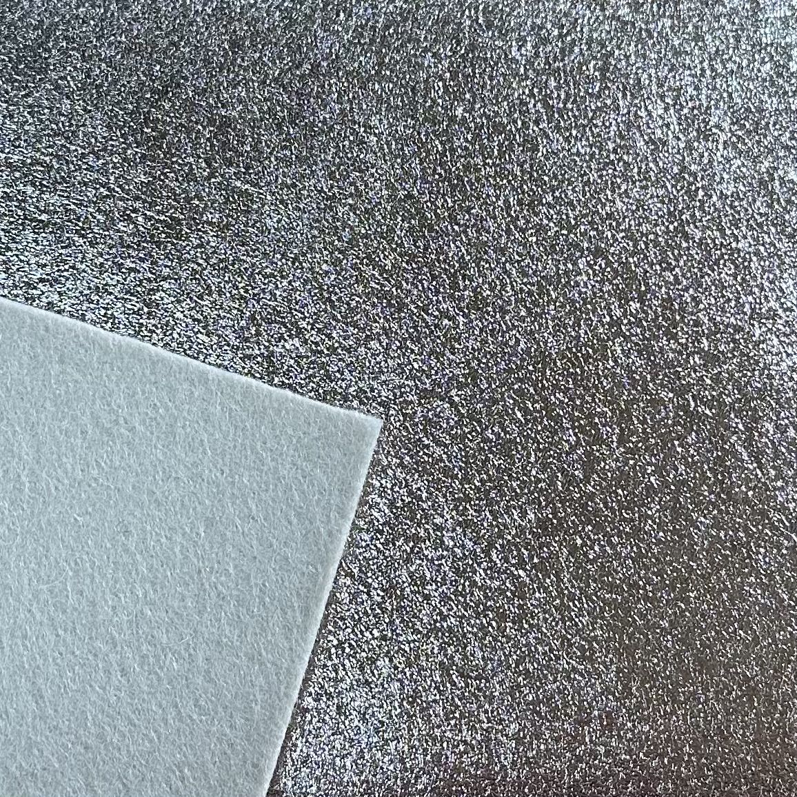 Metallic Felt - Silver