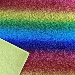 Metallic Felt - Rainbow