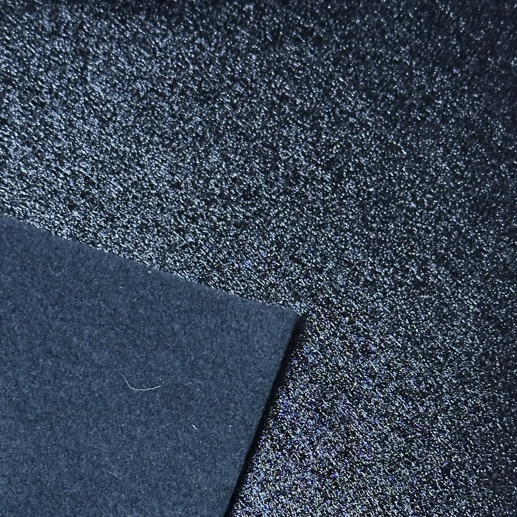 Metallic Felt - Black
