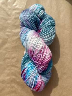 Hand Dyed 4 Ply Sock Yarn - #7