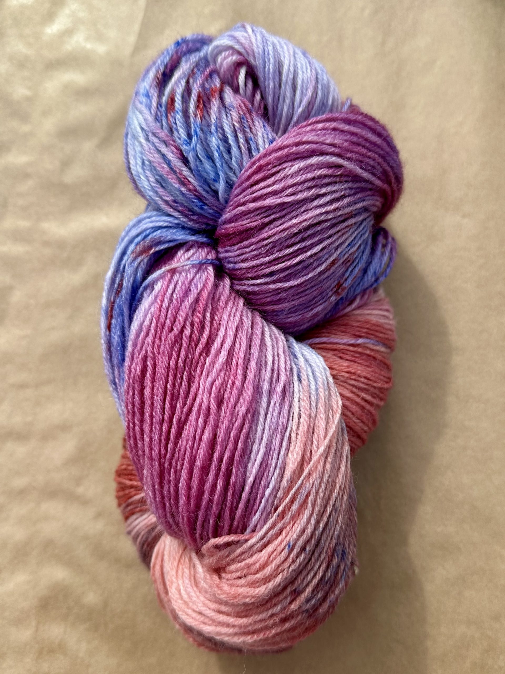 Hand Dyed 4 Ply Sock Yarn - #2