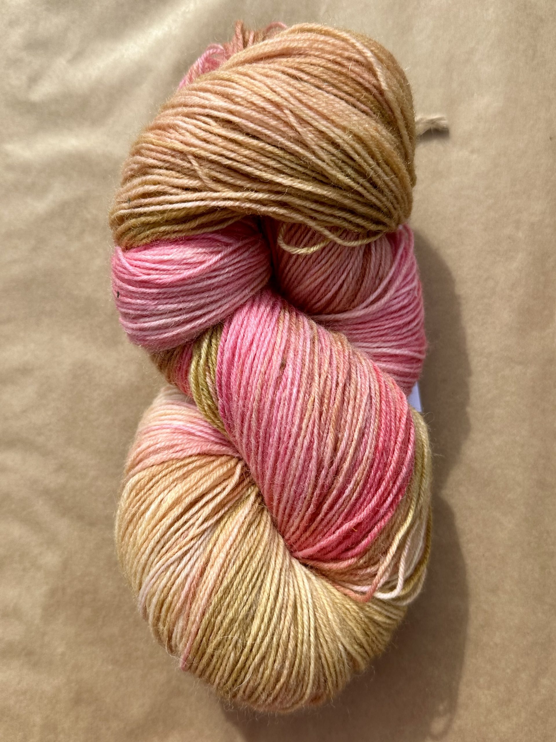 Hand Dyed 4 Ply Sock Yarn - #9