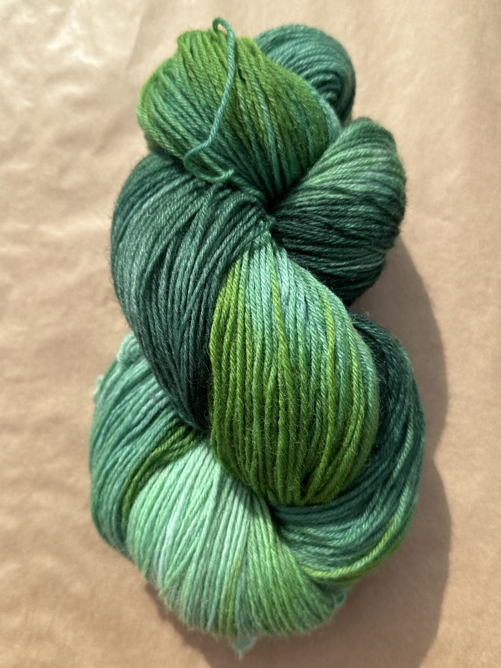 Hand Dyed 4 Ply Sock Yarn - #1