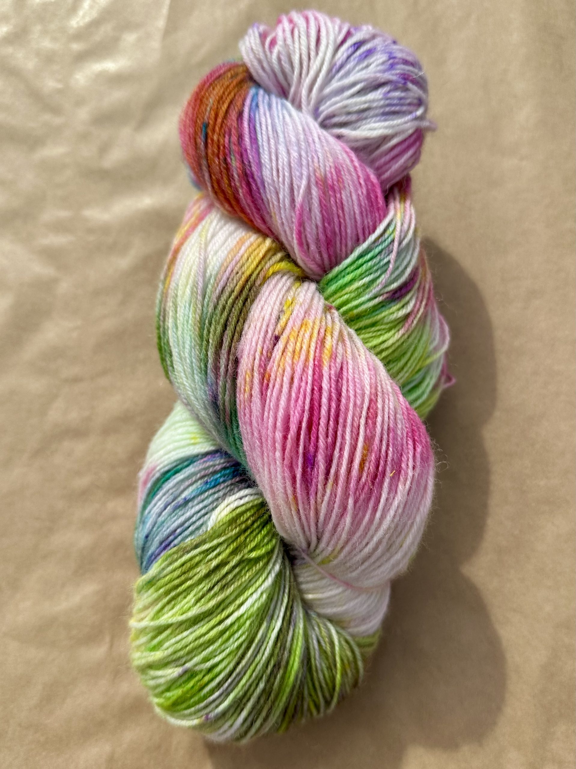 Hand Dyed 4 Ply Sock Yarn - #3