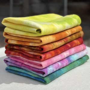 100% Wool Felt - Hand Dyed - Multi Coloured