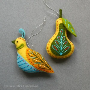 Intro To MMMCrafts the Twelve Days Series Partridge & Pear